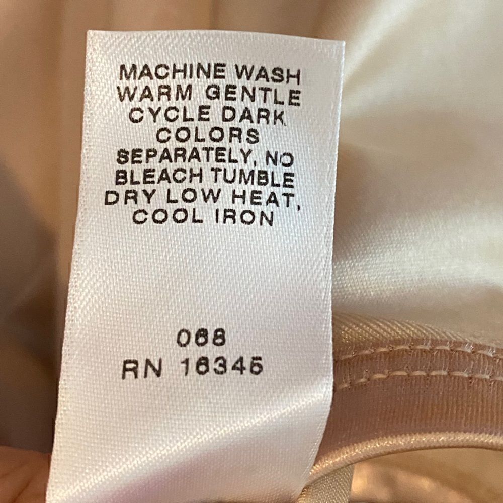 Cabernet Sz 38” NWT Rose Beige Skinny Strap Maxi Chemise Loungewear Under Slip - Picture 5 of 7